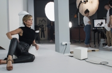 Making Of: Lia Line Calçados fotografa campanha com Flávia Alessandra