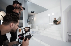 Making Of: Lia Line Calçados fotografa campanha com Flávia Alessandra