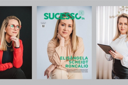 Elisângela Scheidt Roncalio: administradora inspira outras mulheres ao conciliar carreira e família