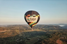 Voos de balão pelo céu da Serra Gaúcha