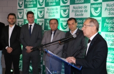 Inauguração do Núcleo de Práticas da Saúde da Unidavi