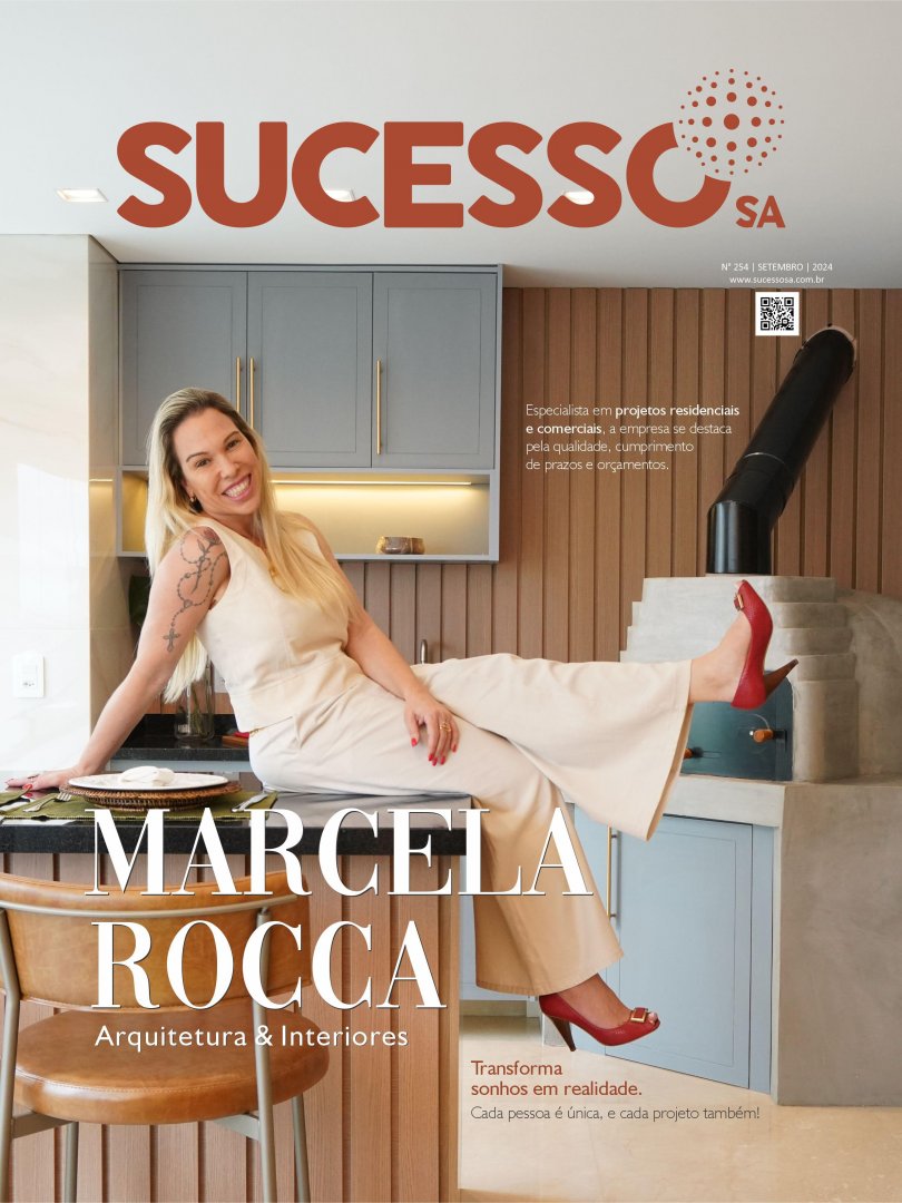 Marcela Rocca - Capa da Revista Sucesso SA 