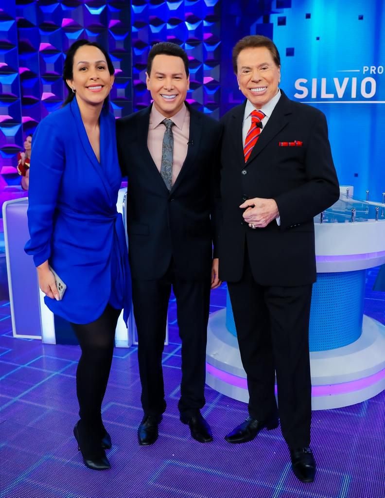 Vanessa, Marcão do Povo e Silvio Santos